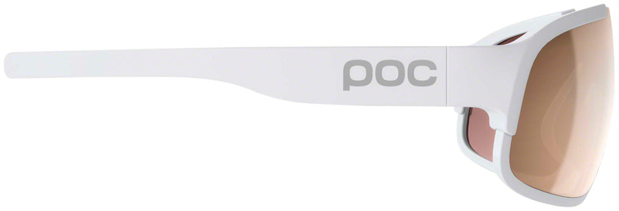 POC Crave Sunglasses - Hydrogen White, Brown/Silver-Mirror Lens