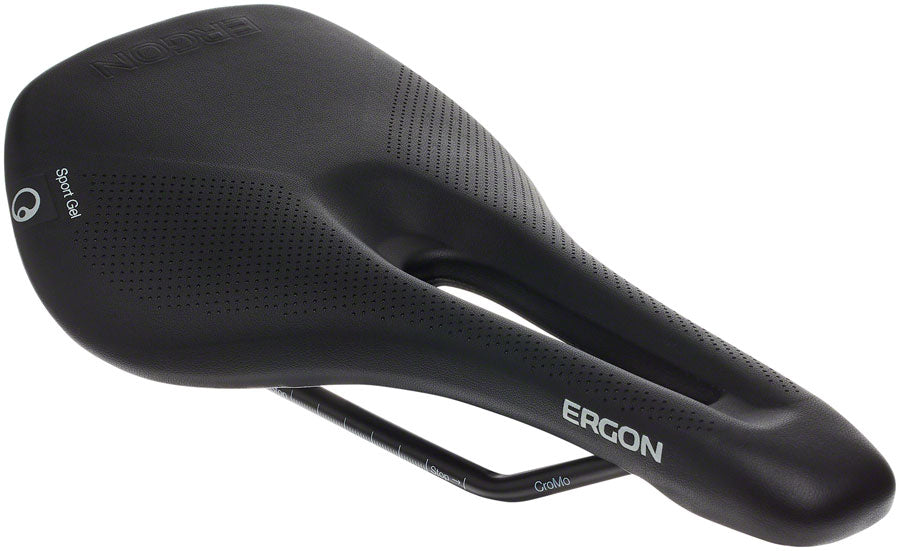 Ergon SR Sport Women's S M Comfort CrMo Rail Saddle Black
