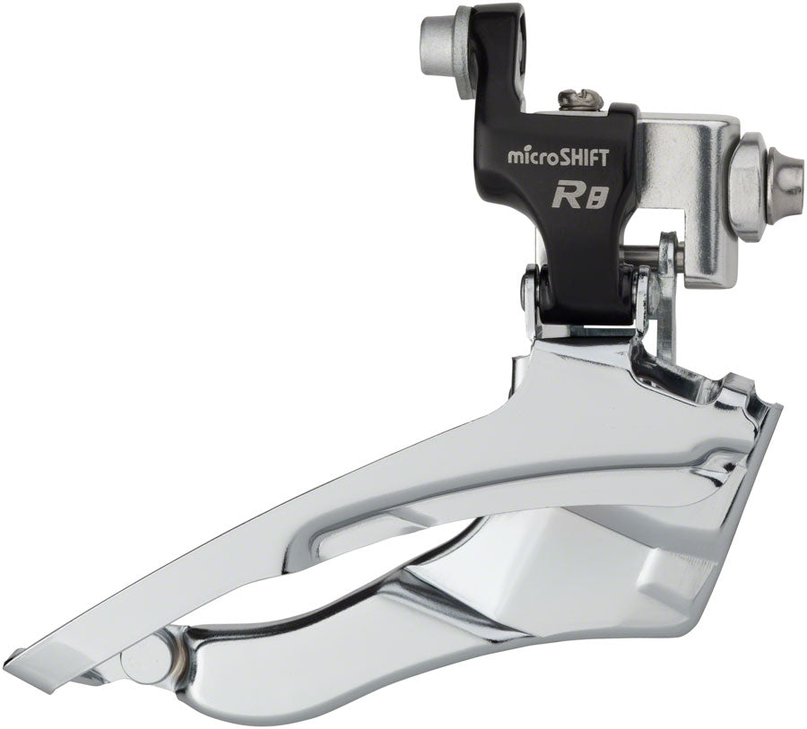 microSHIFT R8 Front Derailleur 7/8-Speed Triple, 50/39/30T, Braze-On, Shimano