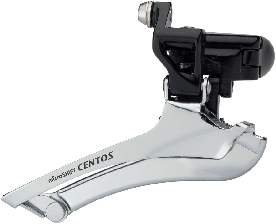 microSHIFT Centos Front Derailleur - 10-Speed Double, 28.6/31.8/34.9 Band
