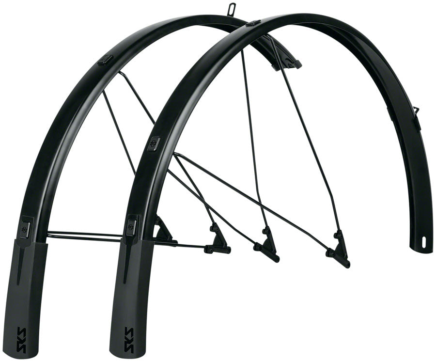 Sks 20 Round SKS Germany Bluemels Fenders Matte Black 700c Bike