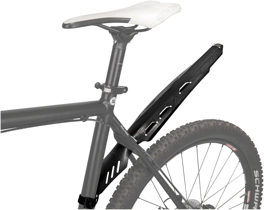 Topeak D-Flash ST Fender - Seat Tube Mount, Reflective Print