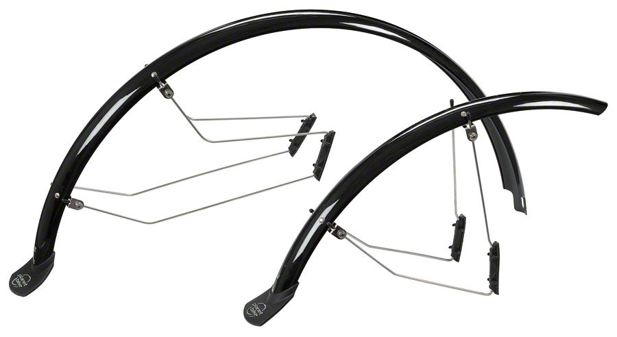 Planet Bike Speedez 700c x 45 Fender Set: Black (700c x 25-35)