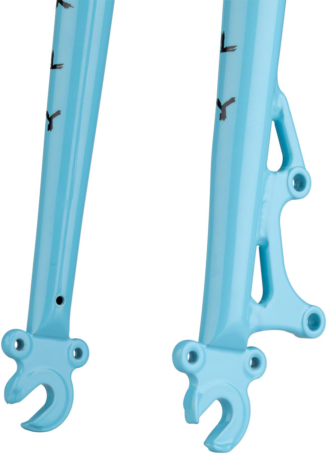 Surly Preamble 700c Fork, 9x100mm, QR, 1-1/8" Straight Steerer, Steel, Skyrim Blue