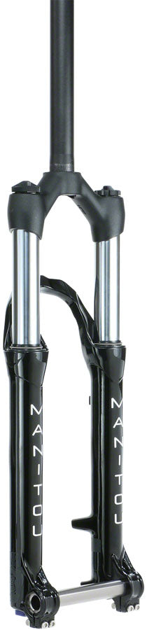 Manitou Circus Comp Suspension Fork - 26", 100 mm, 20 x 110 mm, 41 mm Offset, Gloss Black, Straight Steer