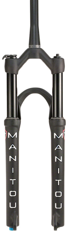 Manitou Markhor Suspension Fork - 29", 100 mm, 9 x 100 mm, 51 mm Offset, Matte Black