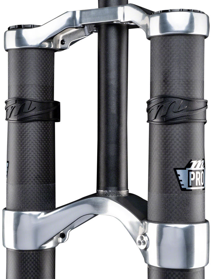 Manitou Dorado Pro Suspension Fork - 29", 203 mm, 20 x 110 mm, 57 mm Offset, Black/Carbon, Straight Steerer