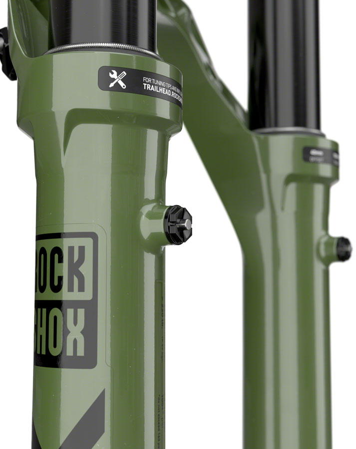 RockShox Lyrik Ultimate Charger 3 RC2 Suspension Fork - 29", 160 mm, 15 x 110 mm, 44 mm Offset, Green, D1