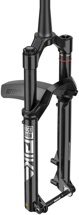 RockShox Pike Ultimate Charger 3 RC2 Suspension Fork - 27.5", 140 mm, 15 x 110 mm, 44 mm Offset, Gloss Black, C1