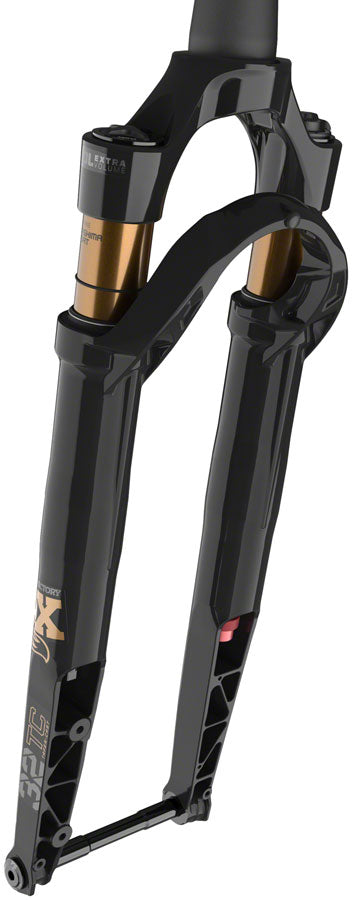 FOX 32 Taper-Cast Factory Suspension Fork - 700c, 40 mm, 12 x 100 mm, 45 mm Offset, Shiny Black, FIT4, 3-Position