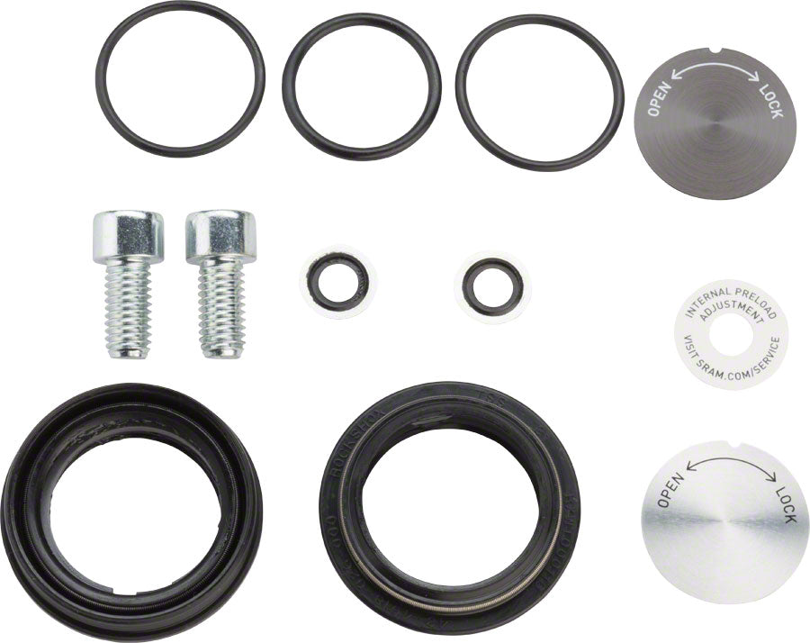 RockShox Fork Service Kit, Basic: Paragon Silver Coil A1