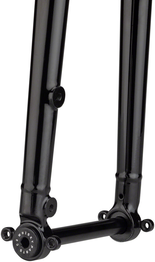 All-City Super Professional Fork - 650b/700c, 1-1/8" Straight Steerer, Thru Axle, Disc, Black