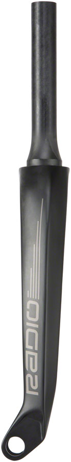 Radio Raceline Solar Carbon Fork - 1 1/8-1-1/2'', 20mm Dropouts, Matte Black