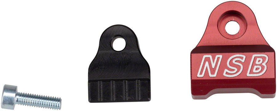 North Shore Billet Fox 40 (all years) and 2002-2007 32 & 36 Cable Guide Red