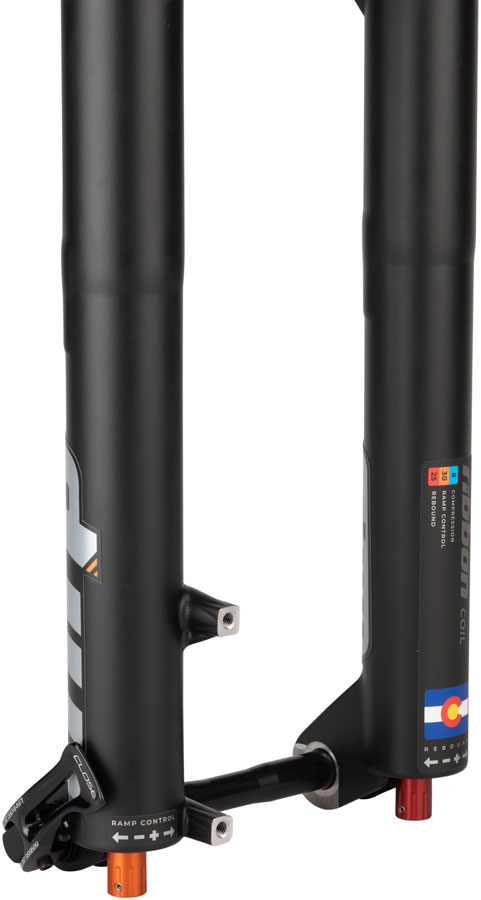 MRP Ribbon Coil Suspension Fork - 29/27.5", 160 mm, 15 x 110 mm, 51 mm Offset, Black
