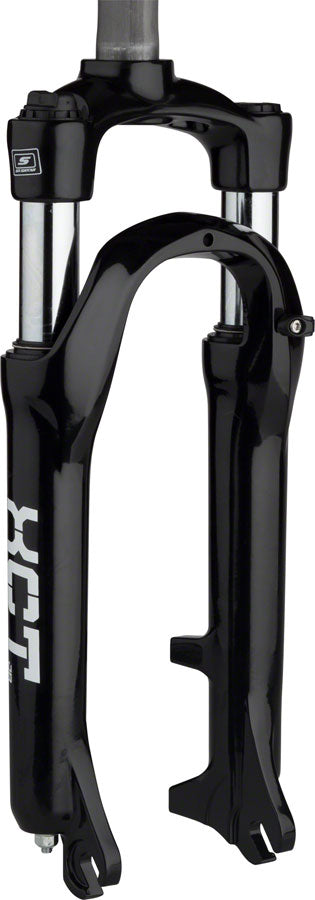 SR Suntour XCT JR-L 20 Suspension Fork - 20", 1-1/8" Threadless Steerer, 63mm, Disc, Black