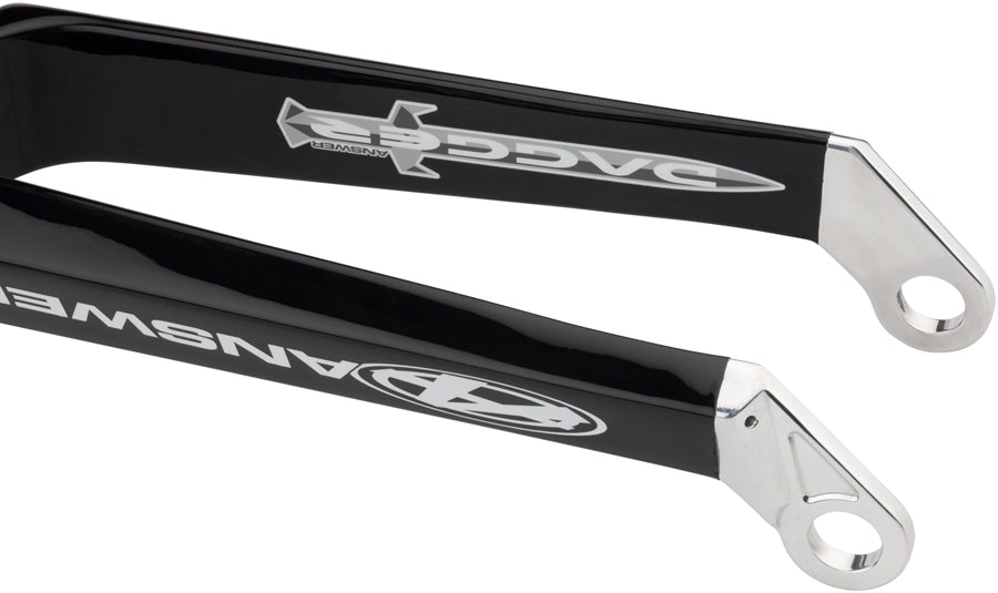 Answer BMX Dagger Pro Fork - 20", 20mm Dropout, Black