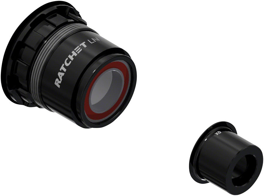 DT Swiss Ratchet LN Freehub Body - SRAM XD, Standard, Aluminum, Sealed Bearing, Kit w/ End Cap, 12 x 142/148 mm