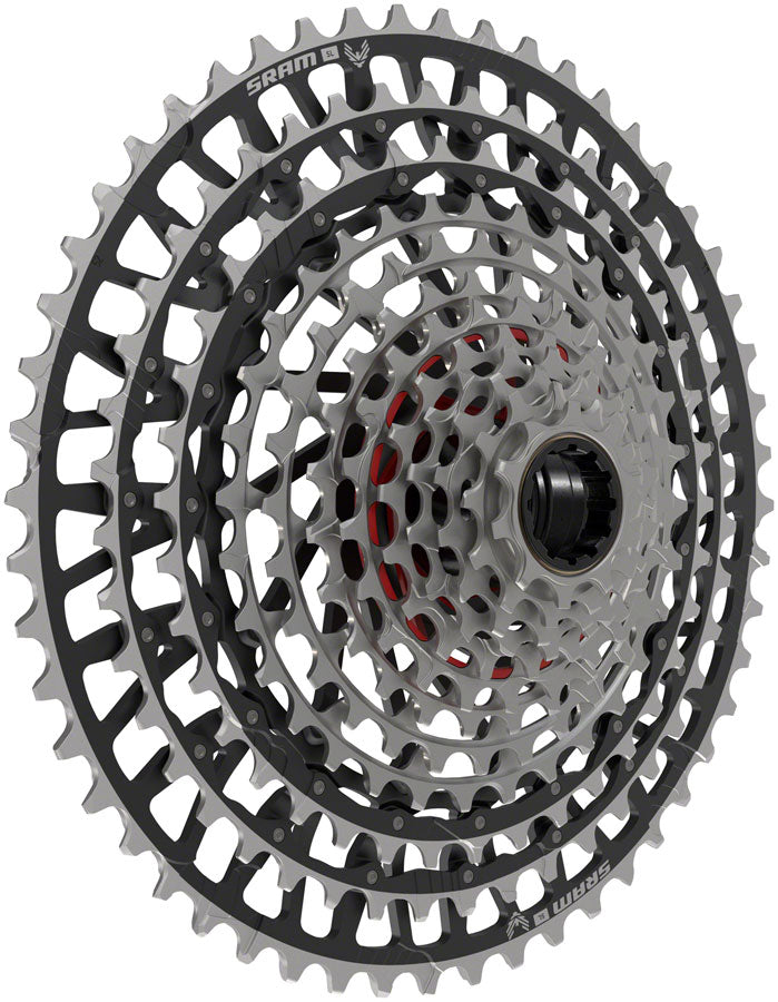 SRAM XX Eagle T-Type Ebike AXS Groupset - 104BCD 36T, Derailleur, Shifter, 10-52t Cassette, Clip-On Guard, Arms not included