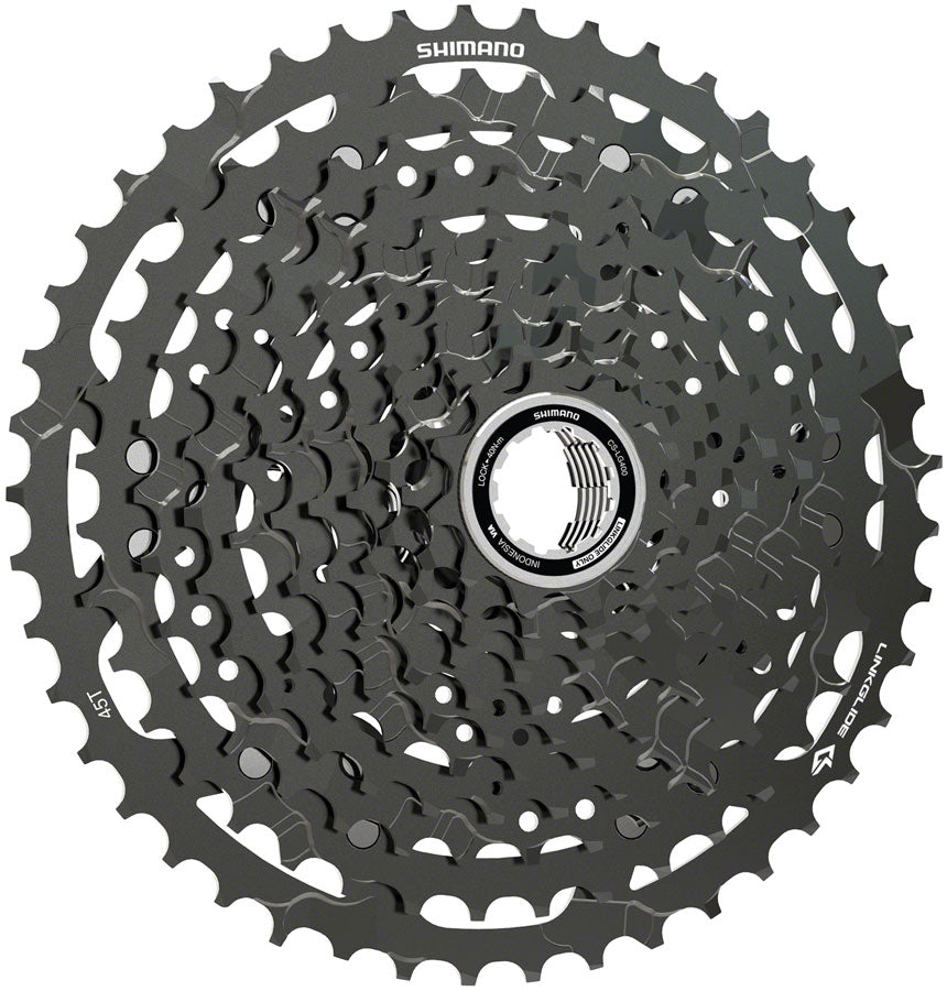 Shimano CUES CS-LG400-11 Cassette - 11-Speed, 11-45t, Black