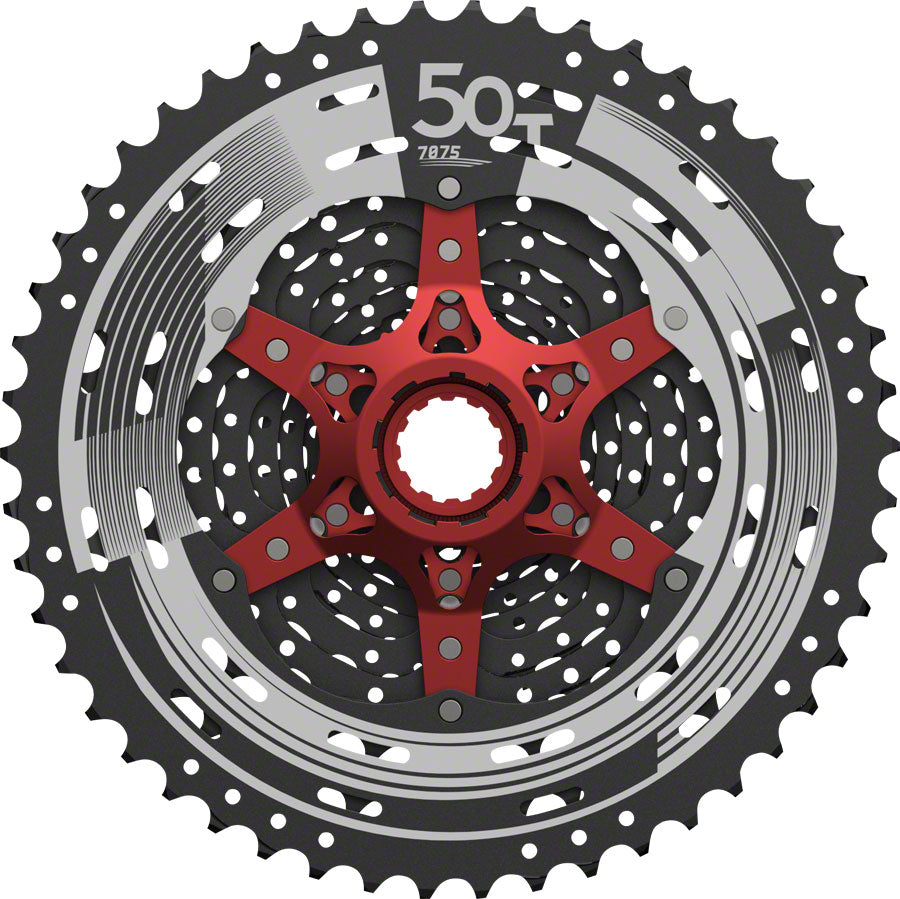 SunRace MX8 Cassette - 11 Speed, 11-50t, Black