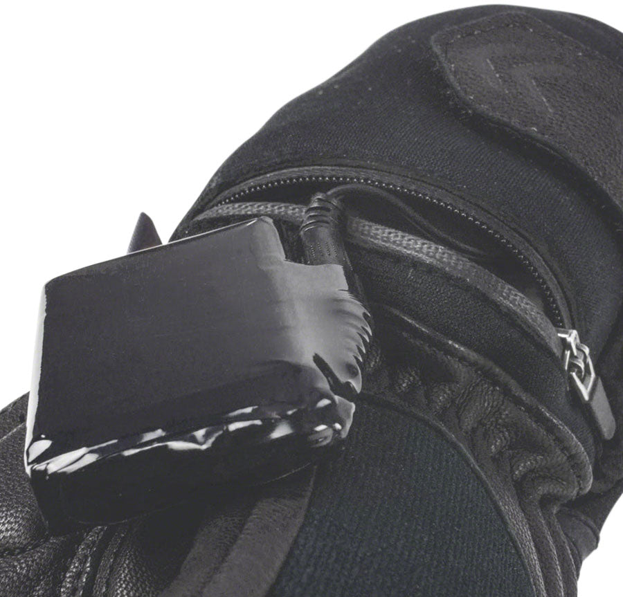 SealSkinz Waterproof Heated Cycle Gloves - Black, Full Finger, Large
