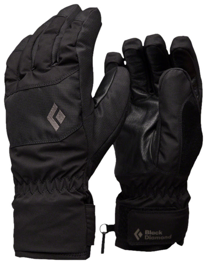 Black Diamond Mission LT Gloves - Black, Full Finger, Small
