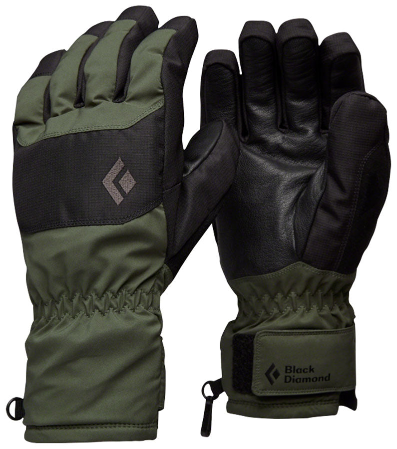 Black Diamond Mission LT Gloves - Tundra/Black, Full Finger, Small