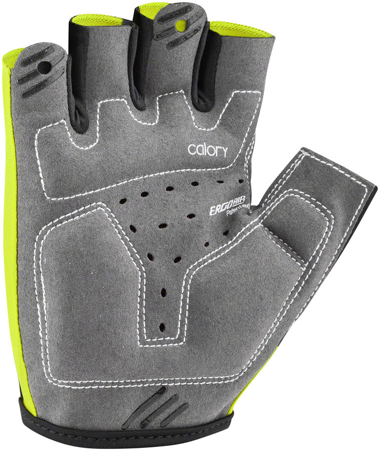 Garneau Calory Gloves - Bright Yellow, Short Finger, Men's, X-Large