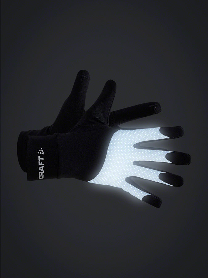Craft ADV Lumen Fleece Gloves - Black, Full Finger, X-Large