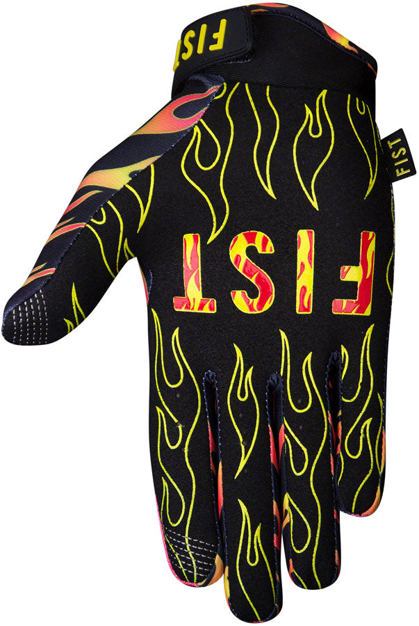 Fist Handwear Flaming Hawt Gloves - Multi-Color, Full Finger, X-Small