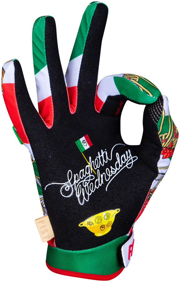 Fist Handwear Spaghetti Wednesday Gloves - Multi-Color, Full Finger, 2X-Large