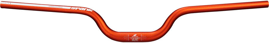 Spank SPOON 800 SkyScraper Handlebar - 31.8mm Clamp, 60mm Rise, Orange