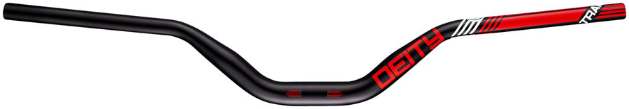 DEITY Highside Riser Handlebar - 80mm Rise, 760mm Width, 31.8mm Clamp, Red