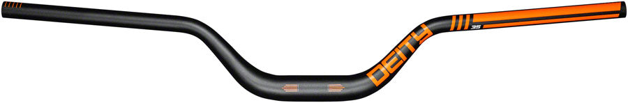 DEITY Highside 35 Riser Handlebar - 80mm Rise, 800mm Width, 35mm Clamp, Orange