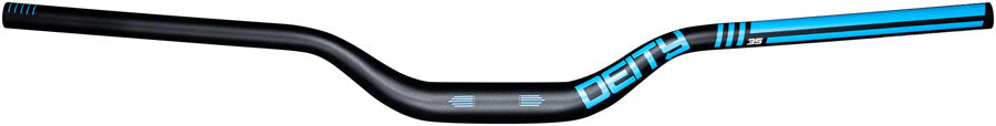 DEITY Highside 35 Riser Handlebar - 50mm Rise, 800mm Width, 35mm Clamp, Blue