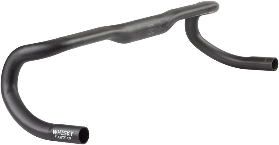 WHISKY Spano Drop Handlebar - Carbon, 31.8mm, 46cm, Black