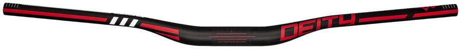 DEITY Skywire 35 Handlebar - 25mm Rise, 800mm Width, 35mm Clamp, Red