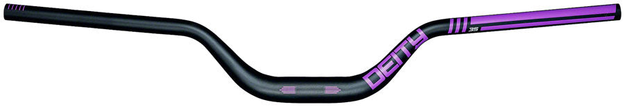 DEITY Highside 35 Handlebar - 80mm Rise, 800mm Width, 35mm Clamp, Purple