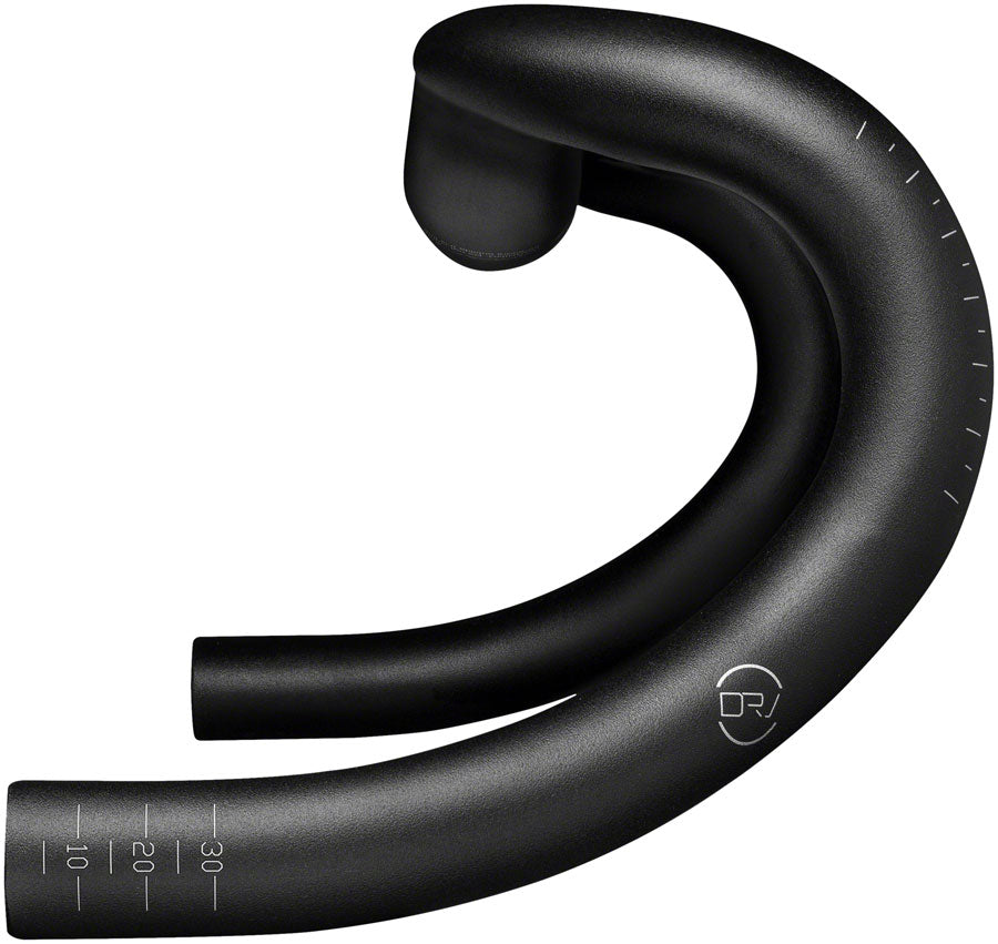 Profile Design DRV/GMR Road Drop Handlebar - 44cm, 120mm Drop, 136mm Reach, 31.8mm, 9mm Rise, Black