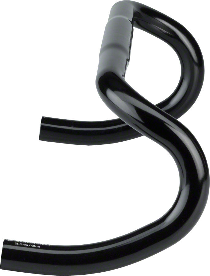 Dimension Short Drop Handlebar - Aluminum, 26mm, 40cm, Black