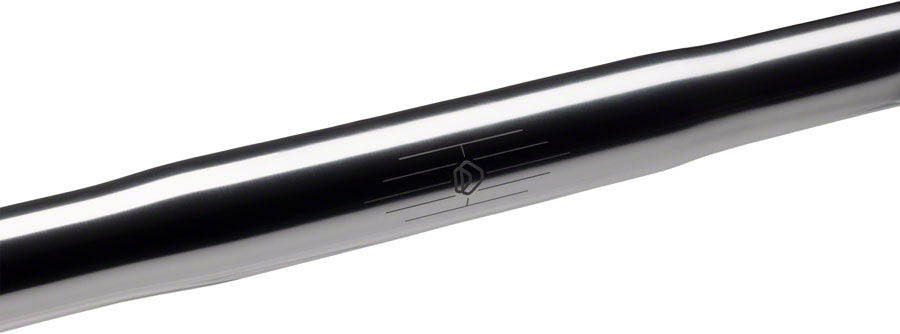Dimension Short Drop Handlebar - Aluminum, 26mm, 44cm, Silver