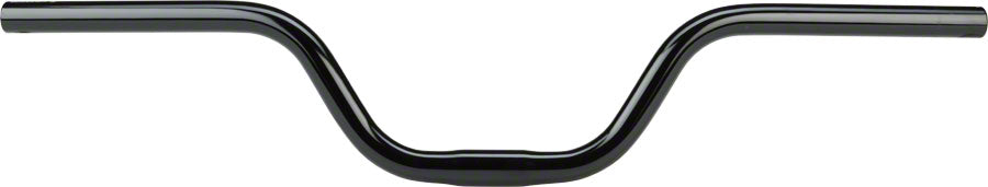 Dimension High-Rise Bar 100mm Rise w/ 15d Sweep, Black