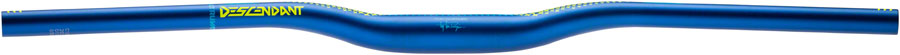 Truvativ Descendant CoLab Troy Lee Designs Riser Bar - 35mm clamp, 760mm width, 25mm rise, Starburst Cyan/Blue