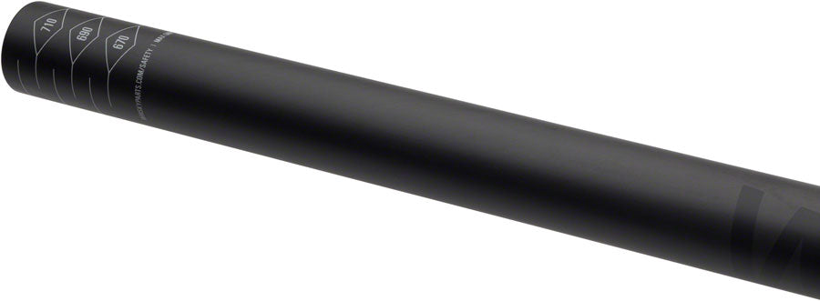 WHISKY No.9 Carbon Handlebar - 25mm Rise, 31.8, 720mm, Matte Black