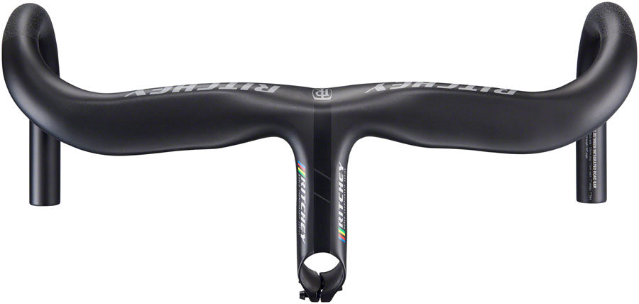 Ritchey WCS Carbon Solostreem Drop Handlebar - Carbon, Integrated, 44cm, Matte Carbon, 110mm