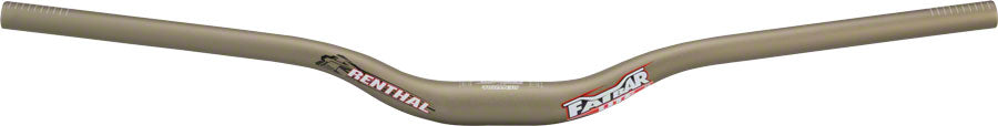 Renthal FatBar Lite Handlebar: 40mm Rise, 760mm Width, 35mm Clamp, Gold