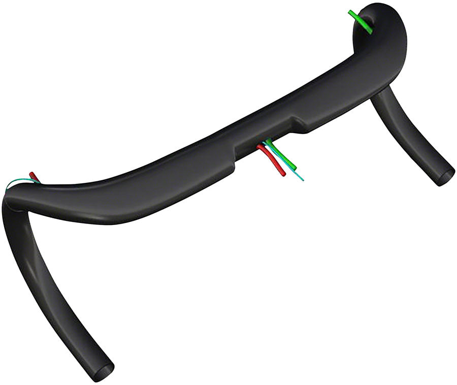 Deda Elementi Superzero DCR Drop Handlebar - Aluminum, 44cm, 31.7mm, Black, Internal Cable Routing