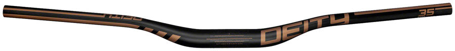 DEITY Speedway 35 Handlebar - Carbon, 30mm Rise, 810mm Width, 35mm Clamp, Black w/Bronze