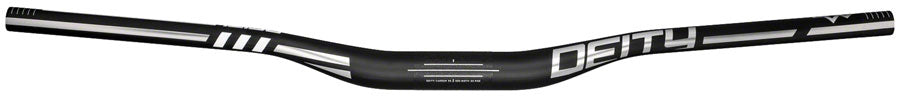 DEITY Skywire 35 Handlebar: 25mm Rise, 800mm Width, 35mm Clamp, Black w/Chrome